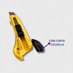 Cortante Cutter Plástico Olami Grande 18MM - Trincheta Calidad Precio Superior - Imagen 5