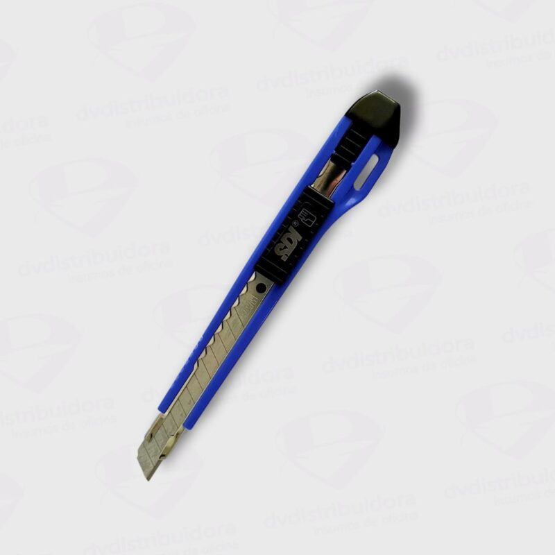 Cutter SDI Chico 9MM Guia Metalica 2 Repuestos