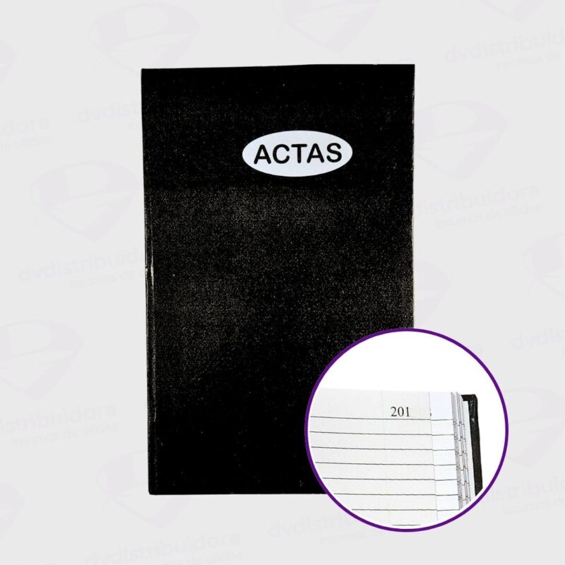 Libro Actas Oficio 4M