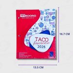 Taco Financiero Medoro 2026 Diario – 13,5 × 16,7 cm - 2 perforaciones - Imagen 3