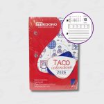 Taco Calendario Medoro 2026 – 8,5 × 13 cm - 2 perforaciones