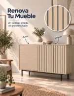 Rollo Vinilo Autoadhesivo Decorativo Self Wall Símil Madera clara 45cm X15m - Imagen 3