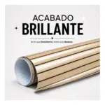Rollo Vinilo Autoadhesivo Decorativo Self Wall Símil Madera clara 45cm X15m - Imagen 6