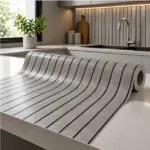 Rollo Vinilo Autoadhesivo Decorativo Self Wall Símil Madera Gris 45cm X15m