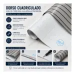 Rollo Vinilo Autoadhesivo Decorativo Self Wall Símil Madera Gris 45cm X15m - Imagen 5