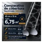 Rollo Vinilo Autoadhesivo Decorativo Self Símil Marmol Negro 45cm X15m - Imagen 5