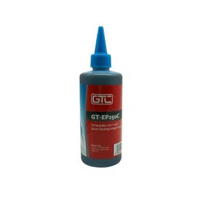 Botella de Tinta Alternativa GTC para Epson 250 ml Color Cyan