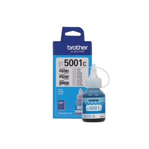 Botella de Tinta Original Brother BT5001 Color Cyan para DCP-T300 / T420W / T500W / T520W