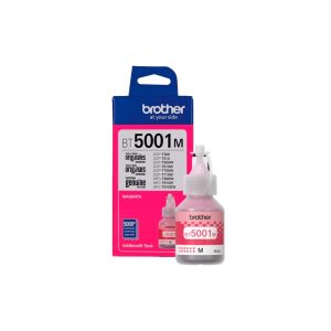 Botella de Tinta Original Brother BT5001 Color Magenta para DCP-T300 / T420W / T500W / T520W