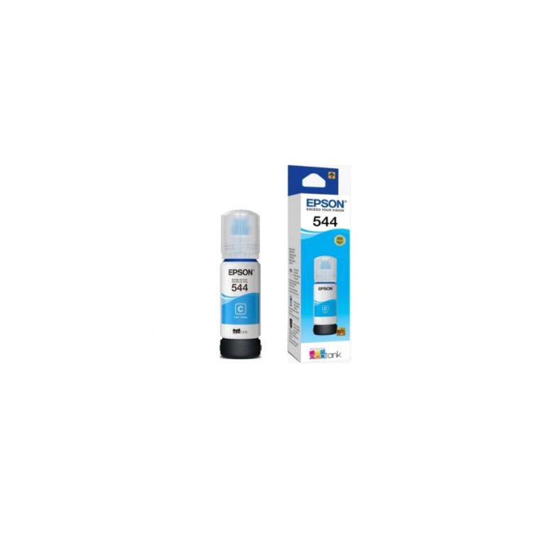 Botella de Tinta Original Epson T544 Color Cyan (65 ml) para EcoTank L3150 / L3250