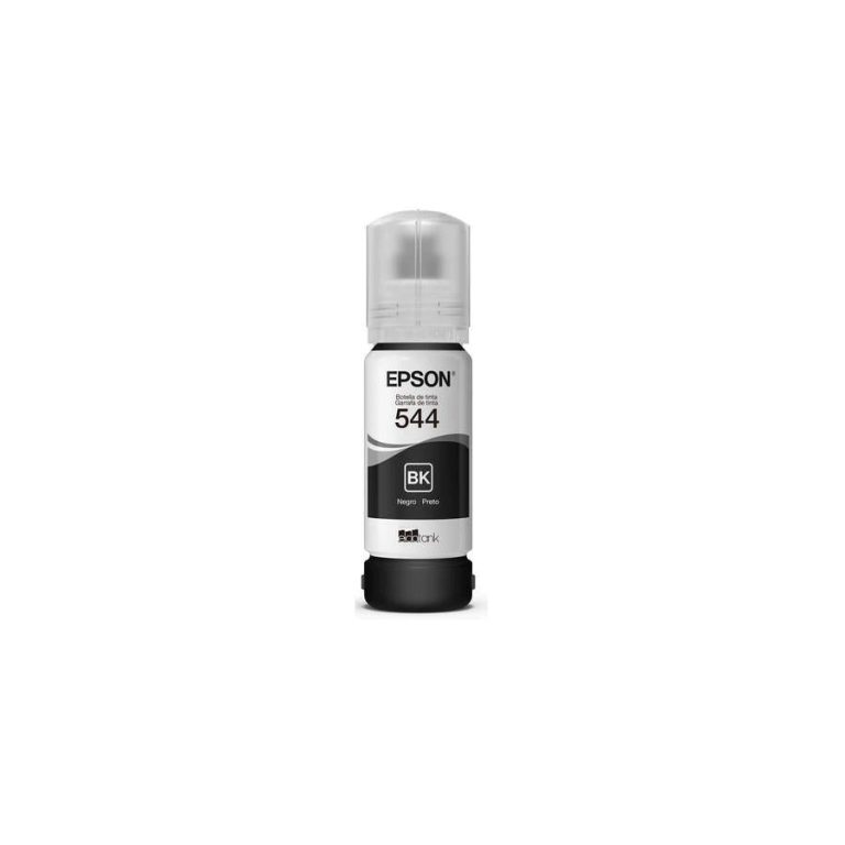 Botella de Tinta Original Epson T544 Color Negro (65 ml) para EcoTank L3150 / L3250
