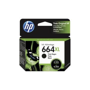 Cartucho de Tinta Original HP Ink Advantage 664XL Color Negro (03258)