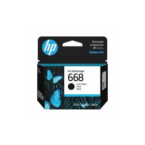 Cartucho de Tinta Original HP Ink Advantage 668 Color Negro (668NEGRO)