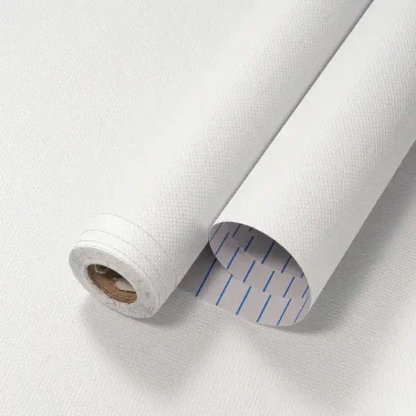 Rollo Papel Autoadhesivo Pared Texturado Muresco Mood Blanco – Puro (60 cm × 5 m)