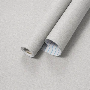 Rollo Papel Autoadhesivo Pared Texturado Muresco Mood Gris Claro – Bruma (60 cm × 5 m)