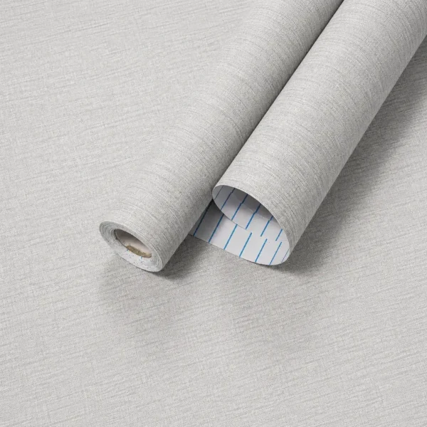 Rollo Papel Autoadhesivo Pared Texturado Muresco Mood Gris Claro – Bruma (60 cm × 5 m)
