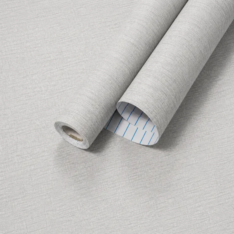 Rollo Papel Autoadhesivo Pared Texturado Muresco Mood Gris Claro – Bruma (60 cm × 5 m)