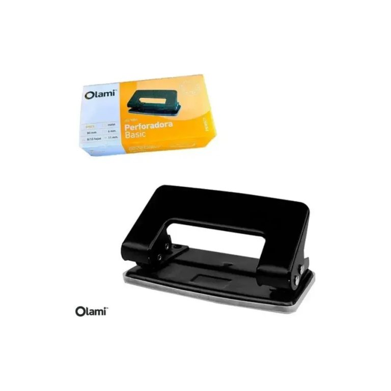 Perforadora Metálica Compacta Olami 507 – Capacidad 8 a 10 Hojas