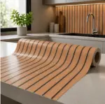 Rollo Vinilo Autoadhesivo Decorativo Self Wall Símil Madera Natural 45cm X15m