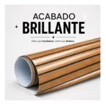 Rollo Vinilo Autoadhesivo Decorativo Self Wall Símil Madera Natural 45cm X15m - Imagen 5