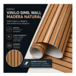 Rollo Vinilo Autoadhesivo Decorativo Self Wall Símil Madera Natural 45cm X15m - Imagen 4